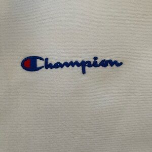 White champion crewneck